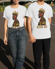King Black Dad Father's Day Shirt African American Black Father Shirt Gifts For Dad Classic T-Shirt apparel-classic-tshirt-lifestyle-front-145