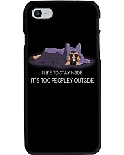 I Like To Stay Inside It'S Too Peopley german 1 Phone Case thumbnail