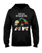 Bulldog Social Distancing Hooded Sweatshirt thumbnail