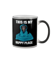 This Is My Happy Place dachshund2 Color Changing Mug thumbnail