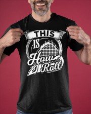 This Is How I Roll Roller Coaster T-Shirt Design Apparel Gifts For Roller Coaster Lovers Classic T-Shirt apparel-classic-tshirt-lifestyle-front-181