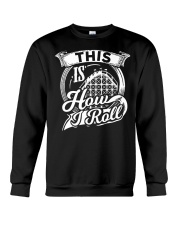 This Is How I Roll Roller Coaster T-Shirt Design Apparel Gifts For Roller Coaster Lovers Crewneck Sweatshirt tile