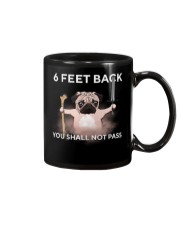 6 feet back you shall not pass Mug thumbnail