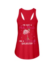 I'm Not A Hot Mess I'm A Spicy Disaster Shirt Humor Saying Flamingo T-Shirt Gift For Women Ladies Flowy Tank tile