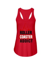 Rollercoaster Addict T-Shirt Roller Coaster Lover Enthusiast Gifts For Him Ladies Flowy Tank tile