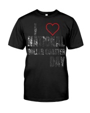 I Love National Roller Coaster Day Shirt Gifts For Roller Coaster Enthusiasts Fans Ideas Classic T-Shirt tile