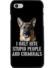 I Only Bite Stupid Peo Ple German Shepherd Crimina Phone Case thumbnail