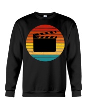 Clapperboard T-Shirt Vintage Graphic Tees Men Gifts For Filmmaker Crewneck Sweatshirt tile