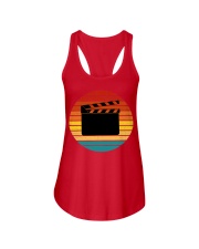 Clapperboard T-Shirt Vintage Graphic Tees Men Gifts For Filmmaker Ladies Flowy Tank tile
