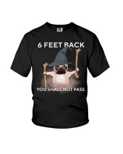 pug 6 feet back2 Youth T-Shirt thumbnail