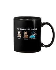 My Quarantine Routine frenchie2 Mug thumbnail