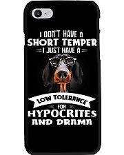 Dachshund I Don't Have A Short Temper Phone Case thumbnail