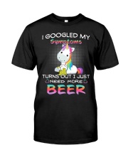 Love Beer Unicorn Beer T-shirt Classic T-Shirt front