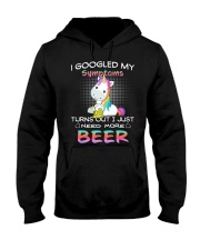 Love Beer Unicorn Beer T-shirt Hooded Sweatshirt thumbnail