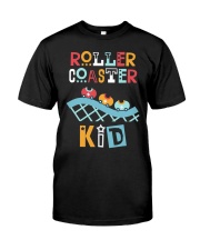 Roller Coaster Kid T-Shirt Cute Gifts For Kids Nephew A Roller Coaster Lovers Classic T-Shirt front