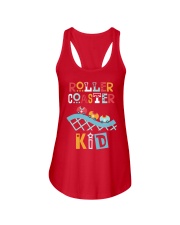 Roller Coaster Kid T-Shirt Cute Gifts For Kids Nephew A Roller Coaster Lovers Ladies Flowy Tank tile