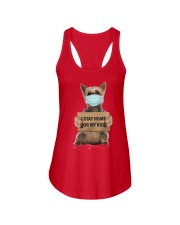 I Stay Home For My Kids Yorkshire Ladies Flowy Tank thumbnail