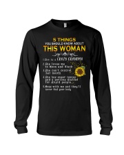 5 Things You Should Know About This Woman Crazy Grandpa T-Shirt Funny Granpa Shirt Long Sleeve Tee tile