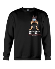 2020 The Year When Sht Got Rea german Crewneck Sweatshirt thumbnail
