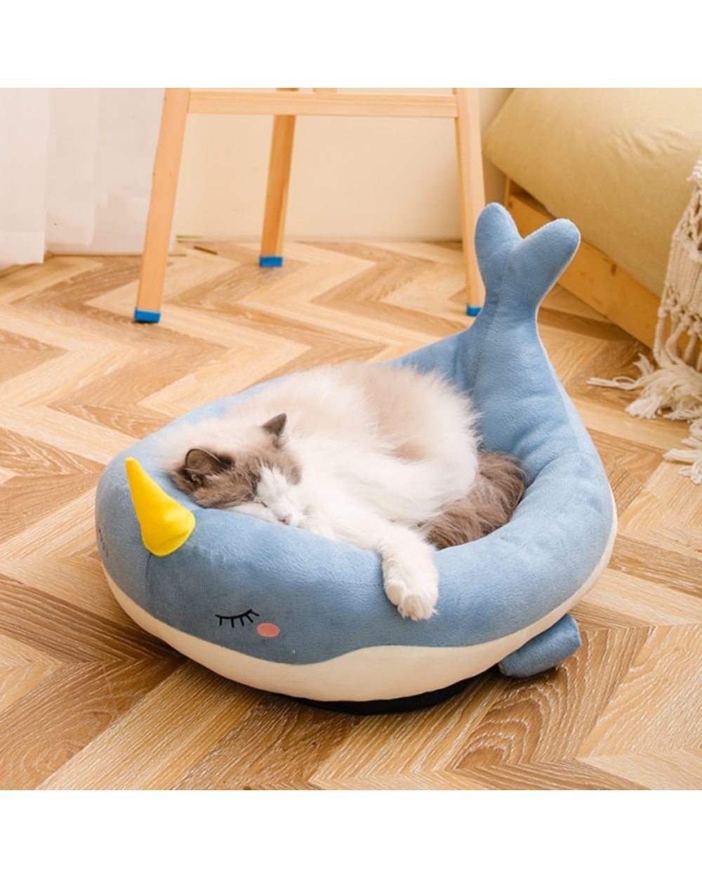 Pet Cat Dog Bed House for Cats Dog Nest Collapsible Cats Cave Cute Sleeping Mats Winter Products template