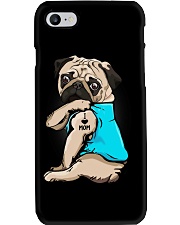 I Love Mom Pug Phone Case thumbnail