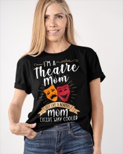 Theater Mom Way Cooler Shirt Proud Theater Mom Parents Gift For Mother Classic T-Shirt apparel-classic-tshirt-lifestyle-front-100