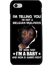 Im telling you im not a belgian malinois edition Phone Case thumbnail