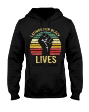 Latinos For Black Lives Hooded Sweatshirt thumbnail