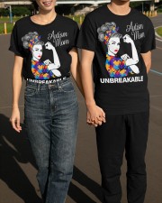 Autism Mom Unbreakable Shirt Proud Of Autism Mom Mothers Day Gifts Classic T-Shirt apparel-classic-tshirt-lifestyle-front-145