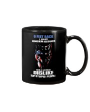 6 Feet Back I Have Anger Issues And feet back 1 Mug thumbnail