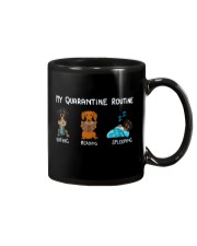 My Quarantine Routine dachshund3 Mug thumbnail