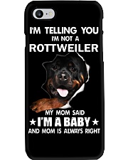 I'm telling you i'm not a rottweiler Phone Case thumbnail