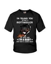 I'm telling you i'm not a rottweiler Youth T-Shirt thumbnail
