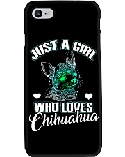 Just A Girl Who Loves Chihuahua Phone Case thumbnail