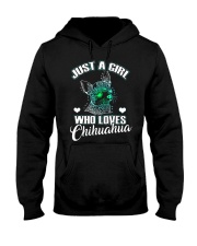 Just A Girl Who Loves Chihuahua Hooded Sweatshirt thumbnail