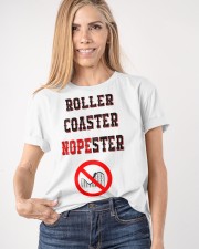 Roller Coaster Nopester Unisex Shirt Funny Roller Coaster Tee Shirts For Adults Classic T-Shirt apparel-classic-tshirt-lifestyle-front-100