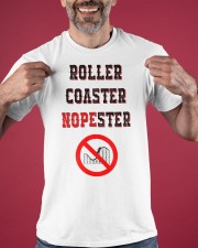 Roller Coaster Nopester Unisex Shirt Funny Roller Coaster Tee Shirts For Adults Classic T-Shirt apparel-classic-tshirt-lifestyle-front-181