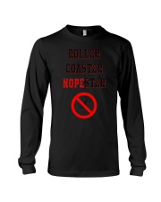 Roller Coaster Nopester Unisex Shirt Funny Roller Coaster Tee Shirts For Adults Long Sleeve Tee tile