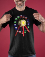 Ferris Wheel Shirt Amusement Park Graphic T-Shirt Gift For Cousin Classic T-Shirt apparel-classic-tshirt-lifestyle-front-181
