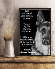 German I Am Your Friend Your Partner Your Dog 11x17 Poster lifestyle-poster-3