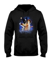 Frenchie Titanic Funny Hooded Sweatshirt thumbnail