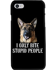 I Only Bite Stupid People German Shepherd Phone Case thumbnail
