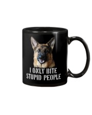 I Only Bite Stupid People German Shepherd Mug thumbnail