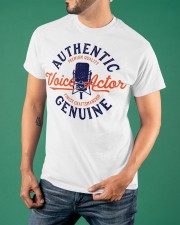 Authentic Voice Actor Genuine Shirt Tech Week Distressed Tees Best Gifts For Men Classic T-Shirt apparel-classic-tshirt-lifestyle-front-88