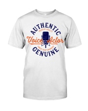 Authentic Voice Actor Genuine Shirt Tech Week Distressed Tees Best Gifts For Men Classic T-Shirt front