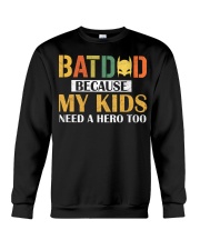 Bat dad Crewneck Sweatshirt thumbnail