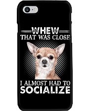 Whew That Was Close I Almost Had To Chihuahua Phone Case thumbnail