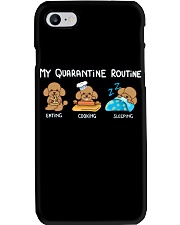 My Quarantine Routine poodle3 Phone Case thumbnail
