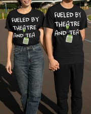 Fueled By Theater And Tea T-Shirt Actor Theater Acting Shirts Best Gifts For Tea Lovers Classic T-Shirt apparel-classic-tshirt-lifestyle-front-145