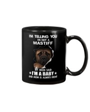 i'm telling you i'm not a mastiff Mug thumbnail